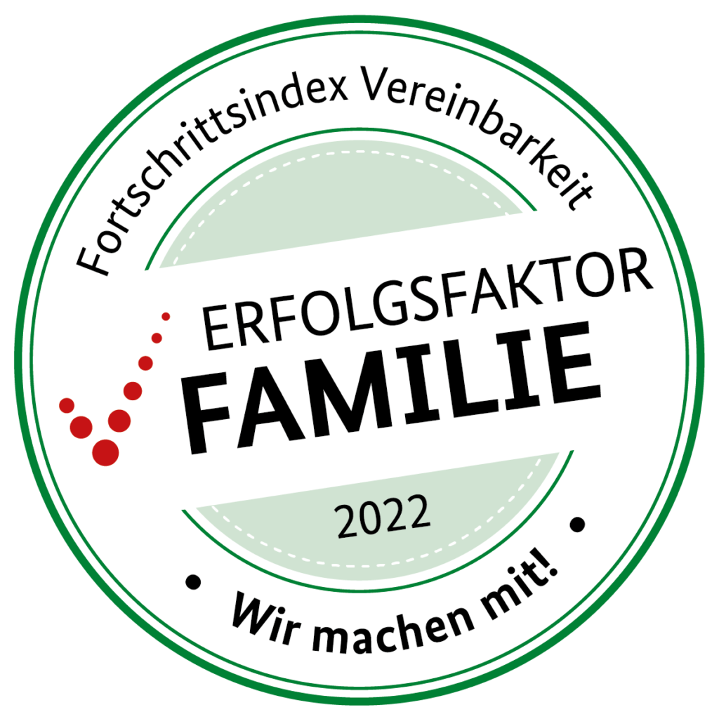 947581 Personal Erfolgsfaktor Familie ab 2021 Teilnahmesiegel Erfolgsfaktor Familie 2022